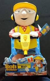 The pictures show what jack sees in his imagination with his blocks—a hot dog stand, a rocket ship, etc. New Bob The Builder W Jack Hammer 13 Tall Talking Shaking Doll Hasbro 2001 519938188