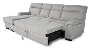 Il divano con penisola è la versione relax del divano lineare la sua maggiore caratteristica? Divano Letto A Carrello O Cassettone Con Penisola Rivestito In Nabucco