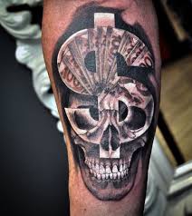 The tattoo shows a vicious villainous face of money in its roll, himself. 80 Amazing Dollar Sign Tattoo Designs Body Art Guru