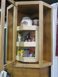 upper corner cabinet rotating pullout