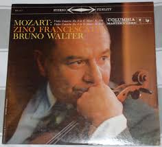 Mozart : Zino Francescatti, Bruno Walter