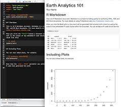I shall imagine your file is called doc.rmd. Convert R Markdown To Pdf Or Html Earth Data Science Earth Lab