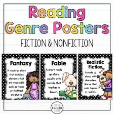 Bedroom pop artists tend to span a variety of sounds and mix different types of music. Free Reading Genre Posters Worksheets Teachers Pay Teachers
