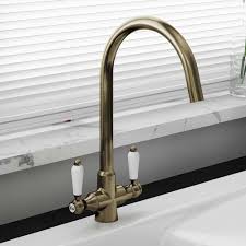 You can also take a look at our extensive range of tap mixers kitchen to find the perfect one to enrich your life. Astini Colonial Antique Bronze White Ceramic Handle Kitchen Sink Mixer Tap