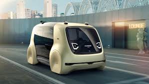 German Car Manufacturer Volkswagen Has Imagined A New Shape For Cars Of The Future Based On Emerging Electric And Driverless Techno Concept Cars Car Volkswagen