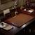Green Leather Desk Blotter