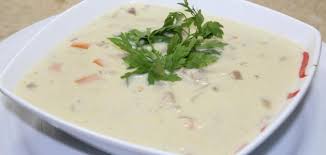 عمل شوربة الكريمة موضوع