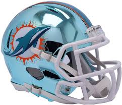 Browse miami dolphins store for the latest dolphins home décor, toys, office supplies and more for men, women, and kids. Riddell Miami Dolphins Chrome Alternate Speed Mini Football Helmet Fanatics Footballhelmet Sport Football Helmets Mini Football Helmet Nfl Football Helmets