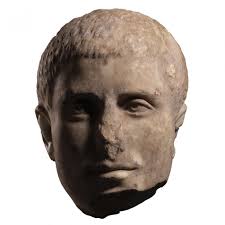 Tête d'Alexandre Sévère (208-235 A.D.), Art romain, début du IIIème siècle 