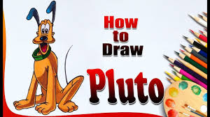 How to draw pluto easy and step by step. How To Draw Pluto Dog Dog Drawing Lesson Easy Drawing For Kids Easy Drawings Drawing Lessons Easy Drawings For Kids