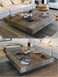 Easy Diy Coffee Table Rustic Coffee Tables Coffee Table Wood Coffee Table Square