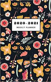 Amazon Com 2020 2021 Weekly Planner 5 X 8 Handy Size 24 Months Agenda Planner Calendar Schedule Goal Setting Weekly Planner Planner Calendar Planner