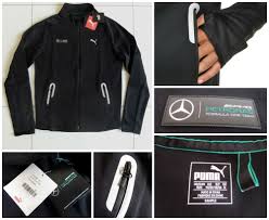 2017 Sample Puma Mercedes Mamgp Motorsport Team Sweat Jacket Hamilton Bottas F1 Vintage Sportswear Sportswear Fashion