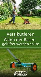 Vertikutieren Wann Ist Der Richtige Zeitpunkt Vertikutieren Krautergarten Design Und Rasen Erneuern