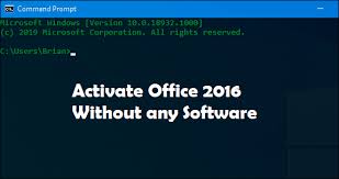 Activate the new kms host key by running the slmgr.vbs script. Activate Office 2016 Without Product Key For Free Using Cmd