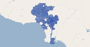 Tract Map Los Angeles Los Angeles Census Tracts - 2010 | Gis Map Data | City Of Los Angeles,  California | Koordinates