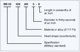 Solid Shank Rivet Aircraft Structural Fasteners Aircraft