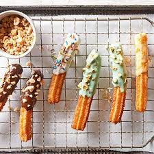 Fiesta Ready Churro Bar Recipe Mexican Dessert Festive Dessert Recipes Food