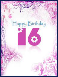 However, the small templates were just too small for four year old k. Free Printable Birthday Sweet 16 Cards Create And Print Free Printable Birthday Sweet 16 Cards At Home