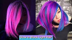 Glow In Black Light Hair Light Hair Hair Hair Color Crazy