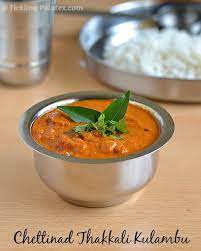 Chettinad Thakkali Kulambu Recipe With Step By Step Photos This Spicy Kulambu Is Made With Freshly Groun Kulambu Recipe Recipes Indian Food Recipes Vegetarian