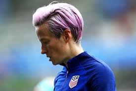 Megan rapinoe is a star american women's soccer player who became globally famous for her performance in the 2019 fifa women's world cup, in which she won both the golden boot. For Megan Rapinoe Boldness In The Spotlight Is Nothing New The New York Times