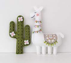 Llamas and cactus in a pot on green background. Llama And Cactus Sewing Pattern Embroidered Felt Cactus Llama Hand Sewing Patterns Hand Embroidery Pattern Alpaca Cacti Pdf Svg Dfx In 2021 Hand Embroidery Pattern Hand Embroidery Patterns Felt Crafts