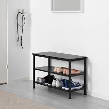 Ausstattung 1 schuhablage unterhalb der sitzfläche. Pinnig Bank Mit Schuhablage Schwarz 79x35x52 Cm Ikea Deutschland