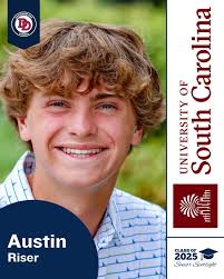Senior Spotlight ⭐️ Congratulations, Austin Riser! #davidsonday #gopatriots  #classof2025 #uofsc