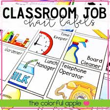 Classroom Job Chart