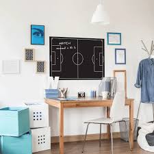 34 idées déco et conseils d'aménagement. Sticker Ardoise Terrain De Football Decoration Chambre Enfant Theme Sport Gali Art Com