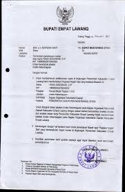 Penerbitan surat kenaikan gaji berkala; Contoh Surat Rekomendasi Terima Instansi Tujuan Pindah Tugas Mutasi Yessi Id