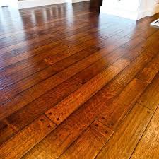 Oak Pegged Hardwood Floors Perfect Example Of A Hand Made Textured And Detailed Custom Floor Hardwood Floors Flooring Hardwood