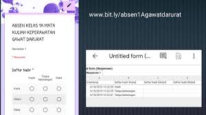 Cara pembuatan format absensi siswa ini sudah pernah admin bahas pada artikel sebelumnya membuat rekap kehadiran siswa otomatis excel. Cara Membuat Absen Online Dengan Google Form Pengolahan Hasil Link Gampang Diingat Youtube