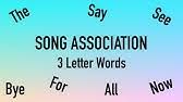 The wheels sang their song as the train rocketed ahead. Song Association Game Words With Examples Game 9 Youtube