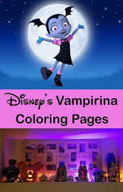 You could also print the image by clicking the print button above the image. Disney Junior S Vampirina Coloring Sheets Motherhood Beyond