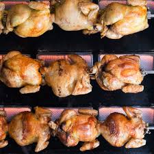 شواية كهربائية مع 5 أسياخ لـ 30 دجاجة