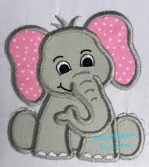 Elephant Patch Elephant Applique Embroidered Elephant Iron Etsy Elephant Applique Elephant Quilts Pattern Baby Applique