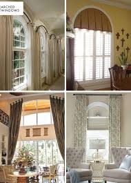 Arched window coverings have always a big impact on a room decoration. How To Dress Awkward Windows Where To Shop For Readymade Options Emily Henderson