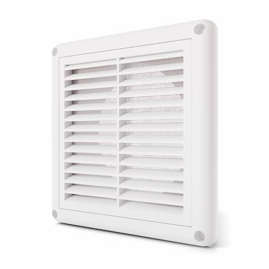 Air Vent Duct Cover | ABS Exhaust Fan Vent Cover with Mesh