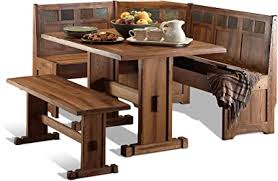 Storage benches are the perfect combination of seating and storage space. Amazon Com Sedona Breakfast Nook Set W Side Bench 4pc Set Storage Benches Garden Outdoor