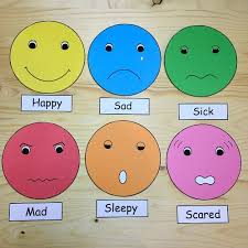 feelings faces for preschool and kindergarten feelings