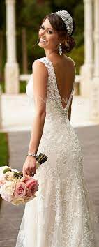 Weitere ideen zu hochzeitskleid spitze, hochzeitskleid spitze vintage, hochzeitskleid. Elegant Spitze Brautkleid Lace Empire Hochzeitskleid Lang Ruckenfrei Mit Strass Ud9124 Kleider Hochzeit Hochzeit Kleidung Hochzeitskleid