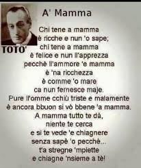 Da Buona Napoletana Faccio Mia La Poesia Di Toto Per Augurare A Tutte Le Mamme Uuna Felice E Serena F Citazioni Sagge Citazioni Edificanti Citazioni Divertenti