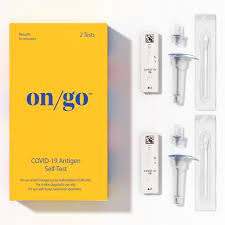 On Go Covid 19 Antigen Self Test Tech Enabled At Home Covid Test Otc Results In 10 Minutes 2 Test Kit Walmart Com