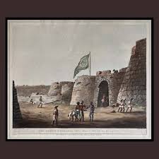 Bangalore, Aquatint by James Hunter ...