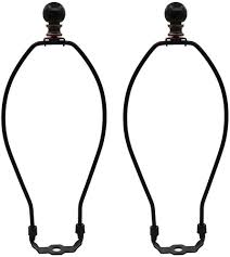 Maybe you would like to learn more about one of these? Buy 2 Pack Lamp Shade Harp Holder Strawbleag 10 Heavy Duty Lamp Shade Bracket Diy Lighting Replacement Accessories For Table Floor Lamps Black Online In Italy B08jm2cjdz