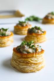 Mushroom Vol Au Vent Recipe Puff Pastry Recipes Vol Au Vent Stuffed Mushrooms
