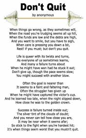 Great Poem That Was Mentioned At Lsu Dad S And Daughter S Gymnastics Event Black History Poems Dont Quit Poem When Things Go Wrong