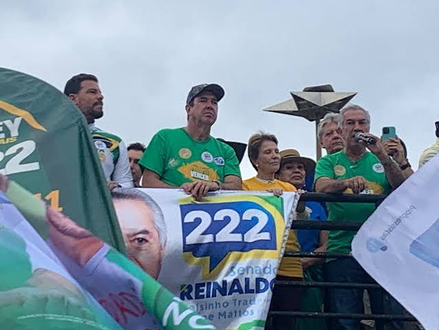 Ato de campanha de Riedel, Reinaldo e Contar vira evento em defesa de André Mendonça - O Jacaré